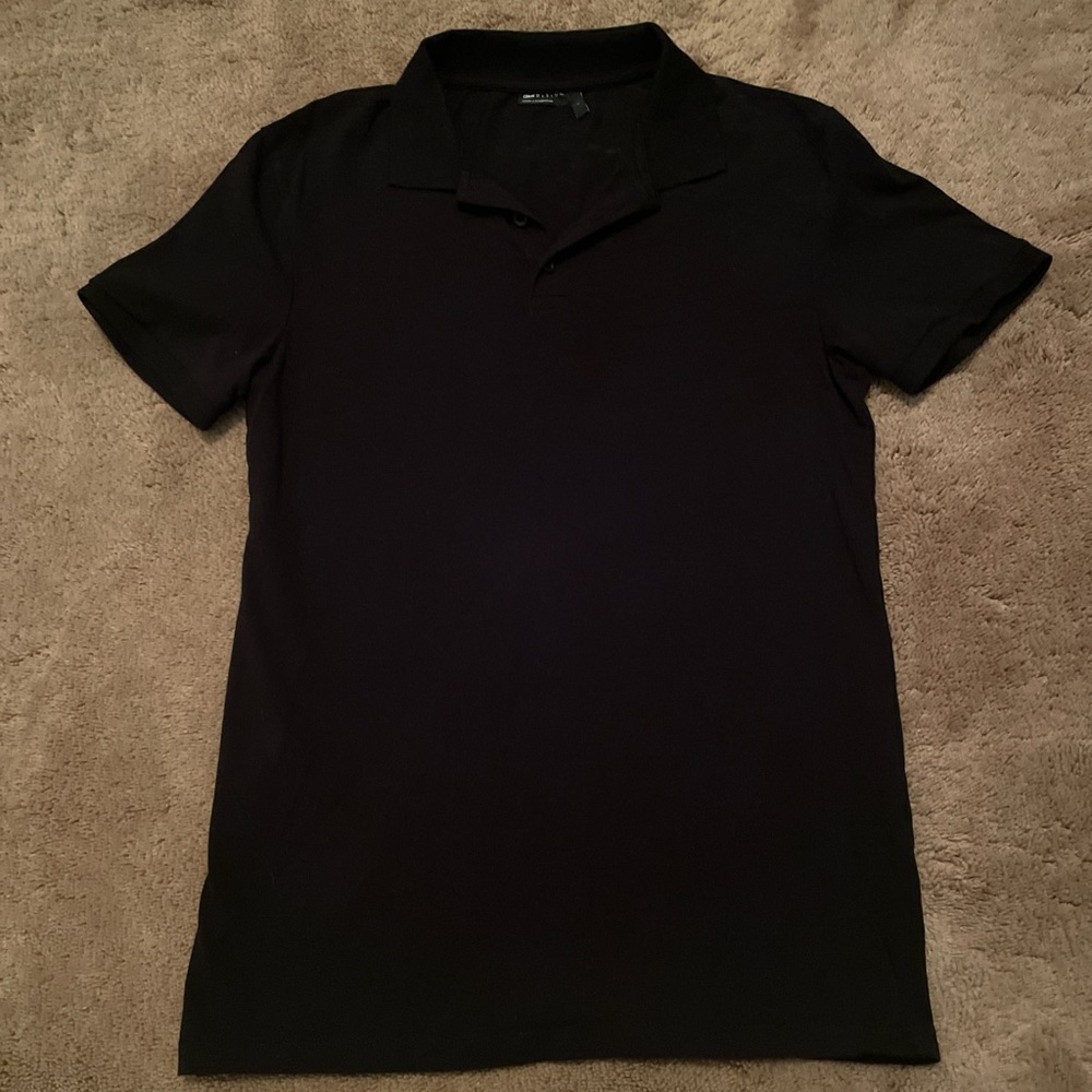 Men's Black Polo Shirt